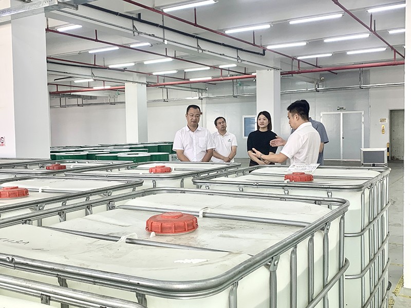 政企连心·共促发展|东莞市东城区政府领导莅临welcome购彩新材参观指导